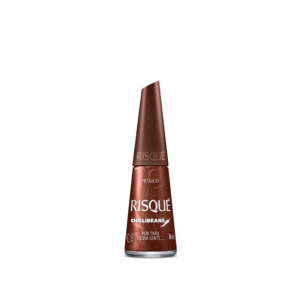 Esmalte Risque Chilli Beans Por Trás Dessa Lente 8ml